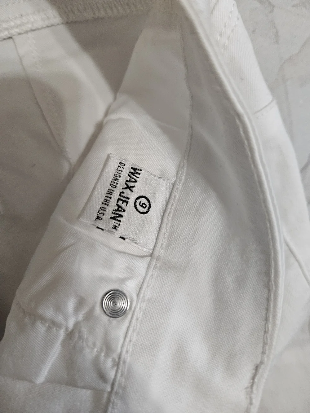 Wax Jean clean white